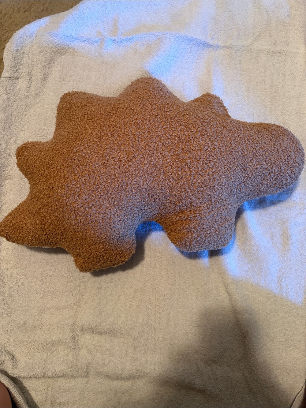 Plush Dinosaur Nugget throw Pillow